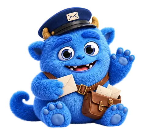 Bloop, the postman